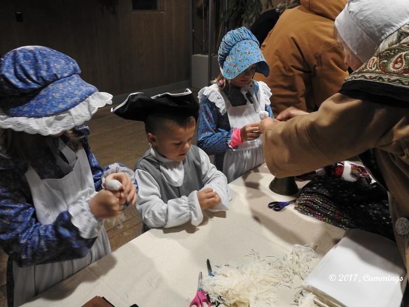 Doll making for Children in the Blockhouse