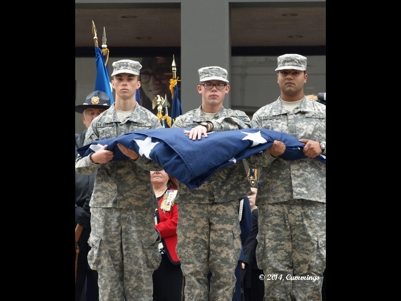 Flag for the Vietnam Memorial